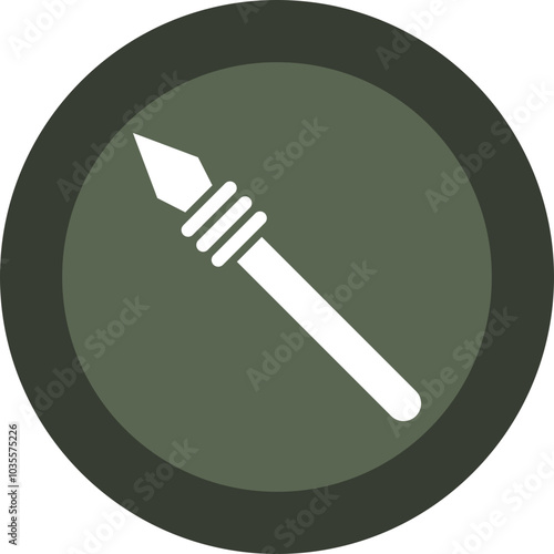 Javelin Spear Icon Design