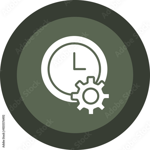 Time Management Icon Design