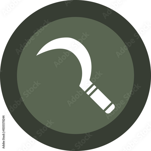 Sickle Icon Design