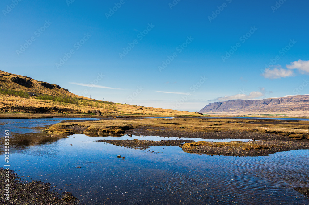 nature sceneries in the Hvalfjarðareyri surroundings along the road 47, Iceland nature sceneries in the Hvalfjarðareyri surroundings along the road 47, Iceland