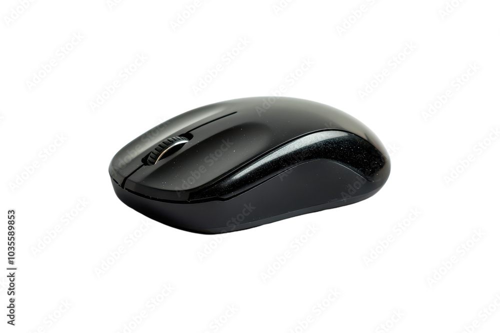Bluetooth Mouse Isolated on a Clean transparent Background for Modern Office and Workspace Settings Bluetooth Mouse Isolated on a Clean transparent Background for Modern Office and Workspace Settings