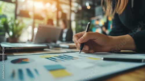 Efficiently writing key points on document during meeting