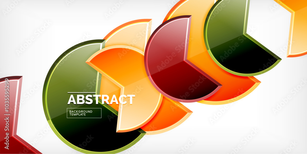 Trendy round shapes with triangular angle design element. Vector Illustration For Wallpaper, Banner, Background, Card, Book Illustration, landing page Trendy round shapes with triangular angle design element. Vector Illustration For Wallpaper, Banner, Background, Card, Book Illustration, landing page