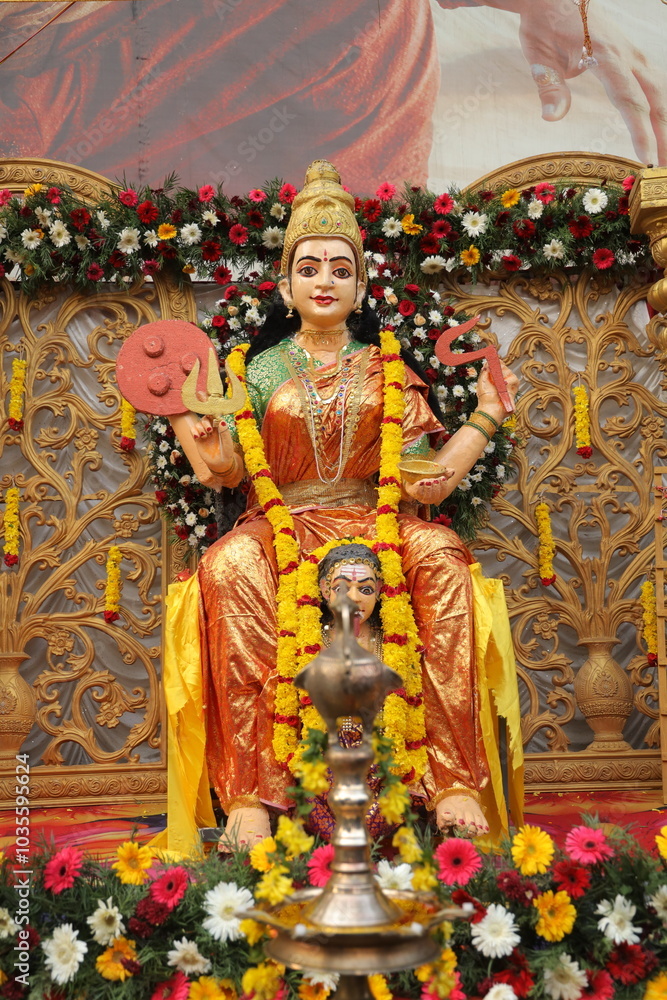 Fototapeta premium Attukal Bhagavathy | Attukal Bhagavathy Temple |Sabarimala of the Women|Kerala