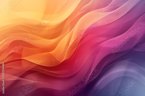 Wallpaper Mural Vibrant Waves of Colorful Abstract Flow Torontodigital.ca