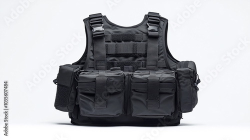 Tactical Vest with Multiple Pockets and Straps for Security and Military Use