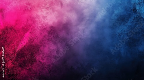 Abstract vibrant pink and purple colors with dark blue textured wall background. Modern artistic design with soft pastel hues, creating a harmonious blend of abstract shapes and textures, ideal for di