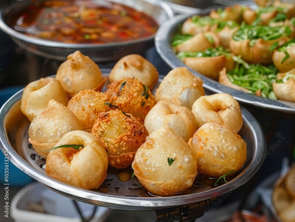 Exploring the Ultimate Street Food Delights: Pani Puri and Fucka in Bangladesh - An AR 4:3 Experienc Exploring the Ultimate Street Food Delights: Pani Puri and Fucka in Bangladesh - An AR 4:3 Experienc