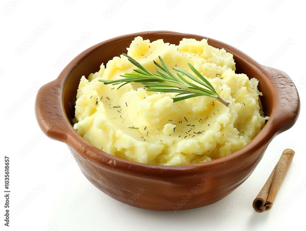 Creamy Mashed Potatoes in a Bowl: A Classic Comfort Food Shot in 4:3 Aspect Ratio Creamy Mashed Potatoes in a Bowl: A Classic Comfort Food Shot in 4:3 Aspect Ratio