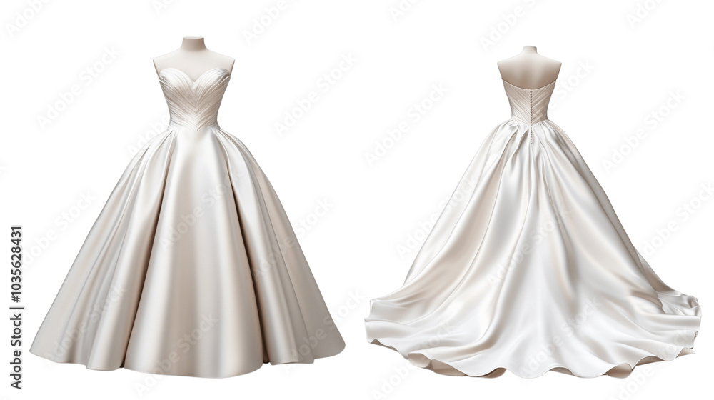 A gown mockup different fabric texture design, front and back design, png file, girl, different styles, different styles, gown mockup, gown mockup design, on a transparent backgrounds A gown mockup different fabric texture design, front and back design, png file, girl, different styles, different styles, gown mockup, gown mockup design, on a transparent backgrounds