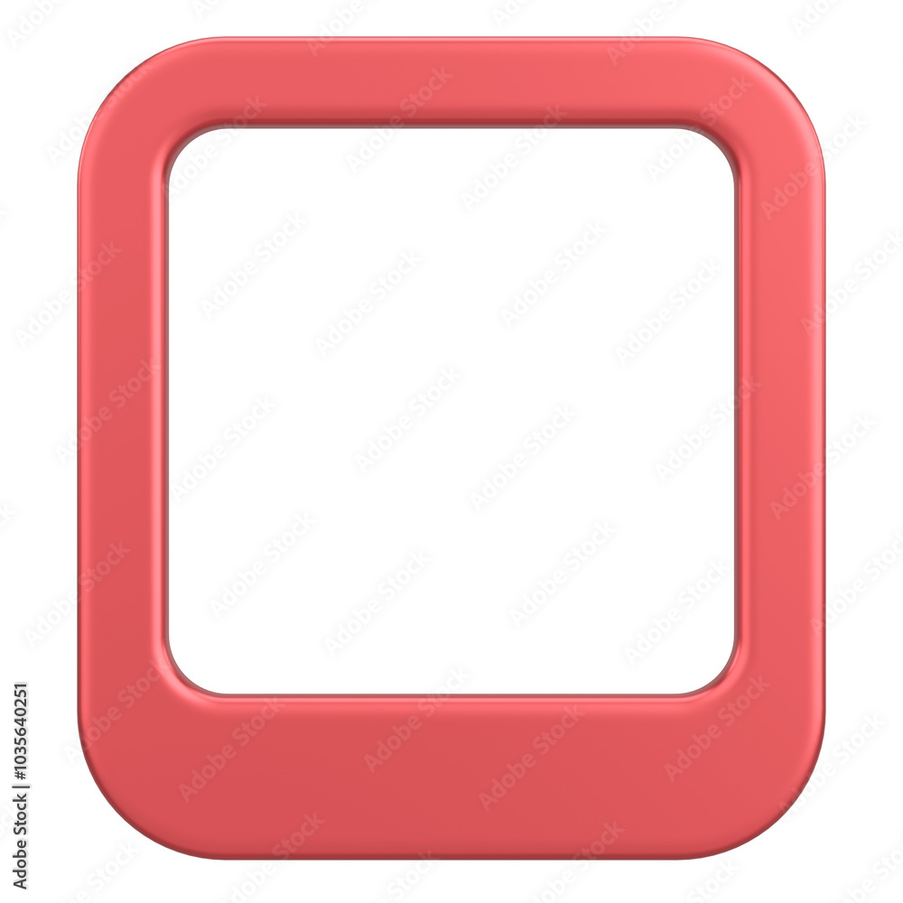 Profile box. Social media profile. 3D illustration. Profile box. Social media profile. 3D illustration.