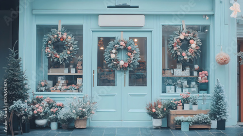 Charming Flower Shop Storef...