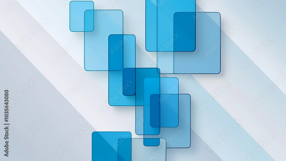 Obraz premium An abstract digital artwork featuring geometric background