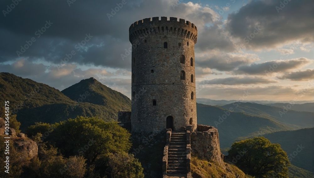A stunning archer tower creates a perfect backdrop for memorable photos A stunning archer tower creates a perfect backdrop for memorable photos