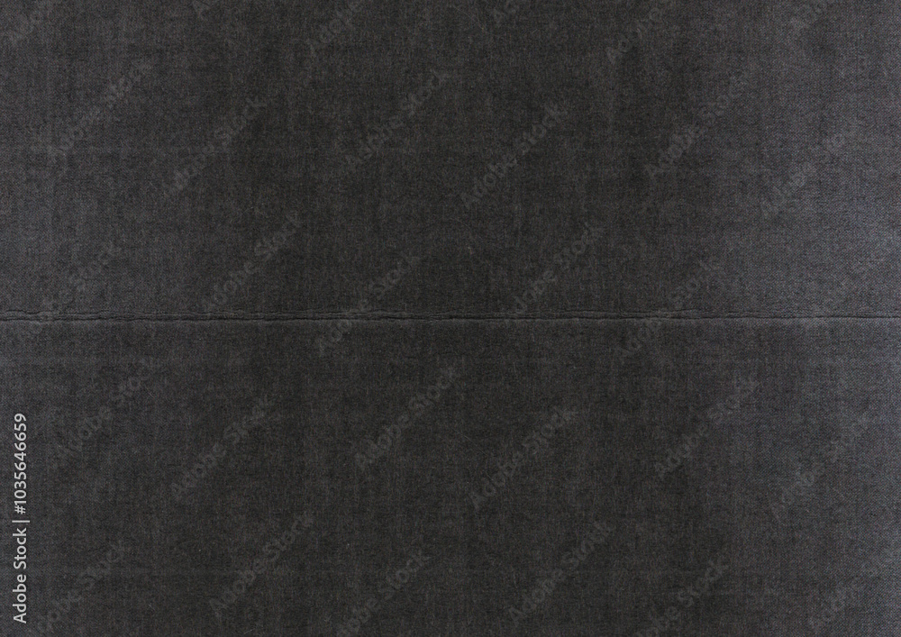 Fototapeta premium copy paper test print to check the dark printer cartridge, paper with folding marks, paper scan.