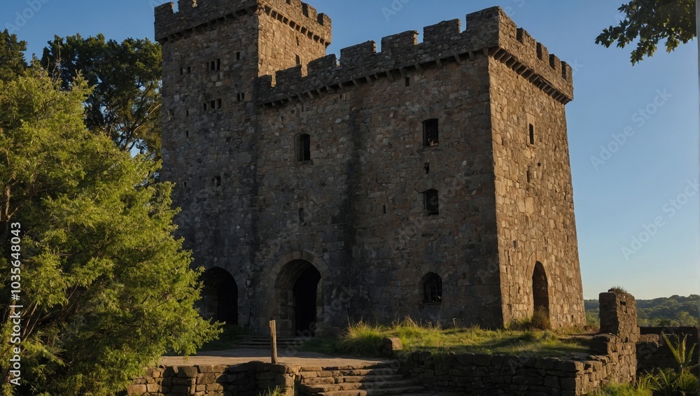 A stunning archer tower surrounded by wildflowers is a delight in every season A stunning archer tower surrounded by wildflowers is a delight in every season