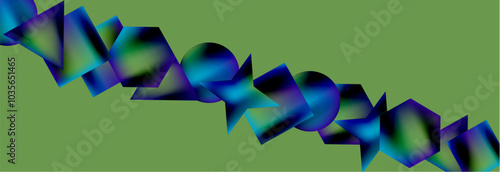 Fluid color geometric shapes abstract background. Vector Illustration For Wallpaper, Banner, Background, Card, Book Illustration, landing page