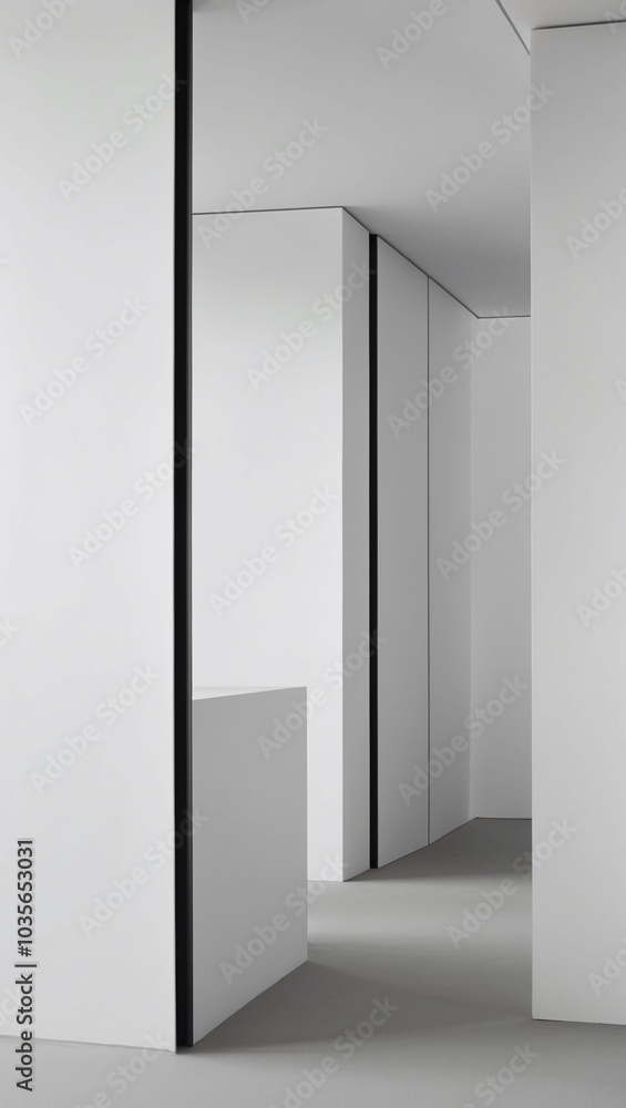 Minimalist clean image with strong central focus ample negative space and modern composition Minimalist clean image with strong central focus ample negative space and modern composition