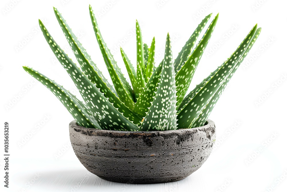 A close up of a potted plant on a table A close up of a potted plant on a table