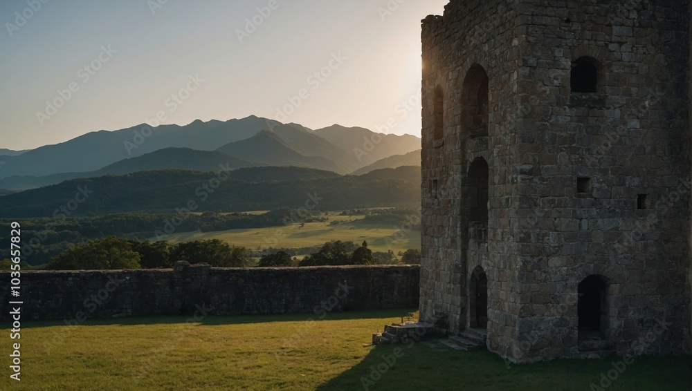 An ancient archer tower with captivating designs awaits explorers eager to learn An ancient archer tower with captivating designs awaits explorers eager to learn