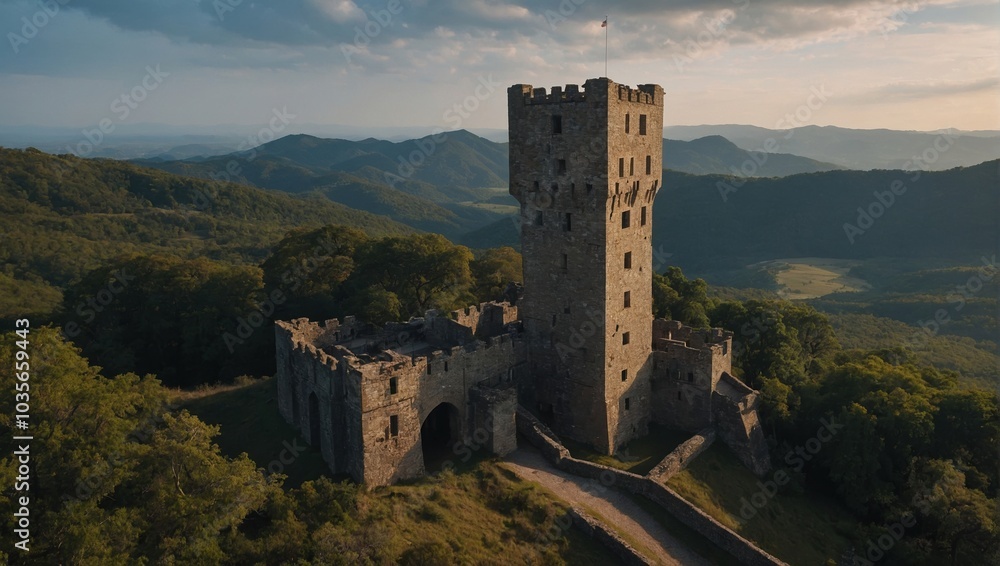 An ancient archer tower with tales of heroism to share An ancient archer tower with tales of heroism to share
