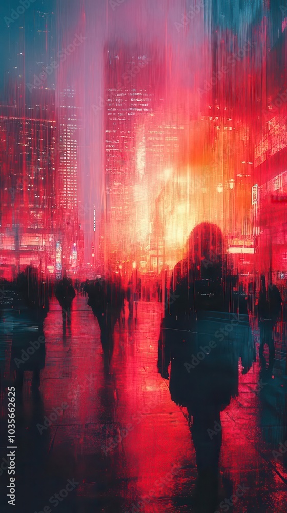 a blurred screen displays a cybersecurity alert warning of a hacker attack the dramatic colors and distorted visuals emphasize the urgency and seriousness of cyber threats in the digital age a blurred screen displays a cybersecurity alert warning of a hacker attack the dramatic colors and distorted visuals emphasize the urgency and seriousness of cyber threats in the digital age