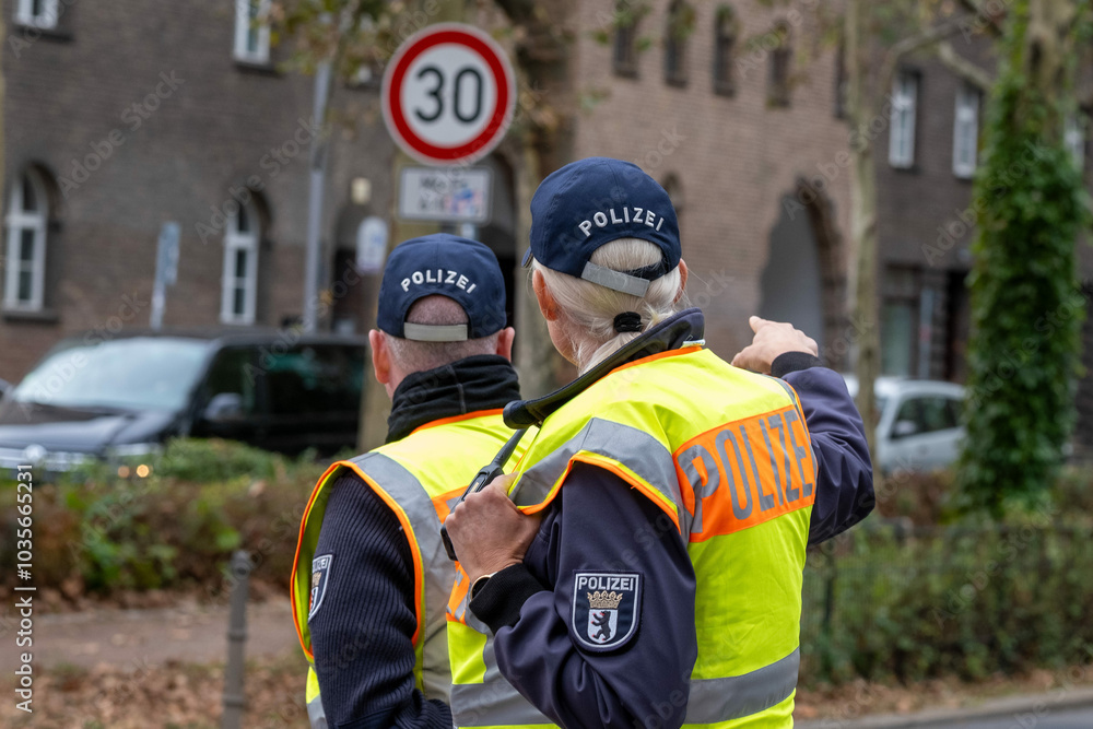 Obraz premium Police