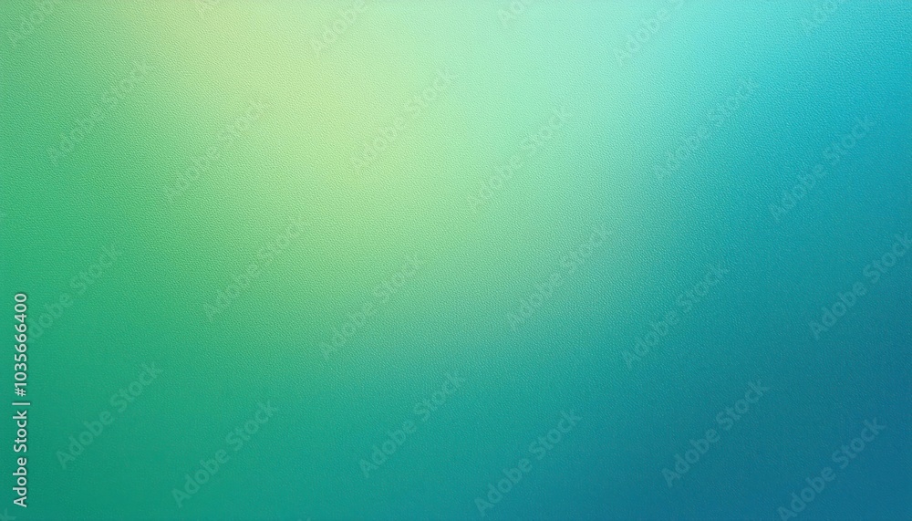 Obraz premium Elegant Soft Gradient from Light Green to Teal Blue. Versatile Background for Minimalist Design, UI/UX Elements, Website Banners, Eco Friendly Themes, or Calm Visual Aesthetics in Digital Projects
