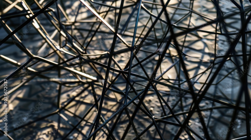 Fototapeta premium Abstract Geometric Structure