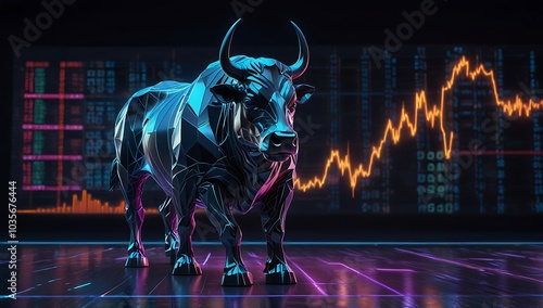 Trading Background bull Images