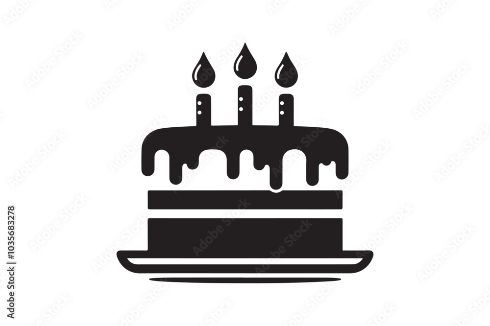 Birthday Cake silhouette vector 61.eps Birthday Cake silhouette vector 61.eps