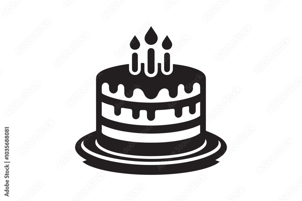 Birthday Cake silhouette vector 97.eps Birthday Cake silhouette vector 97.eps