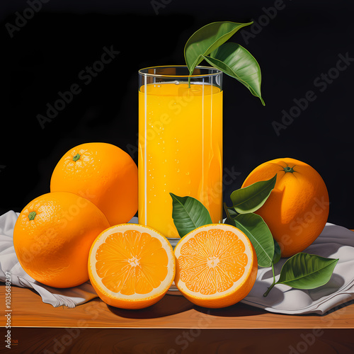 fresh orange juice