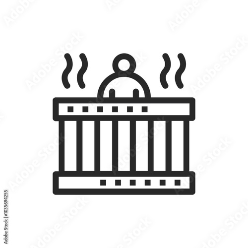 Spa and sauna elements