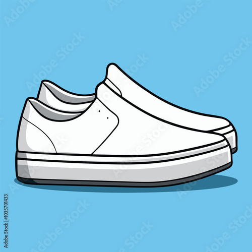 Platform Shoes Elevated PlatformsSimple and sleek Flat Icon Design on White background