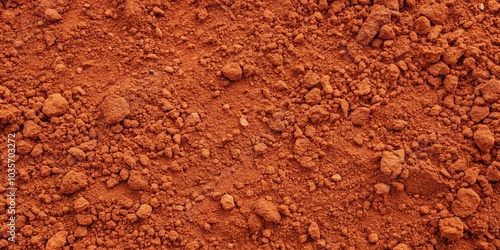 abstract texture of red clay dirt