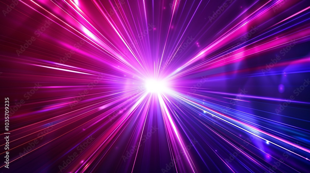 A vibrant burst of light with dynamic rays in pink and blue, creating a sense of energy and motion. A vibrant burst of light with dynamic rays in pink and blue, creating a sense of energy and motion.