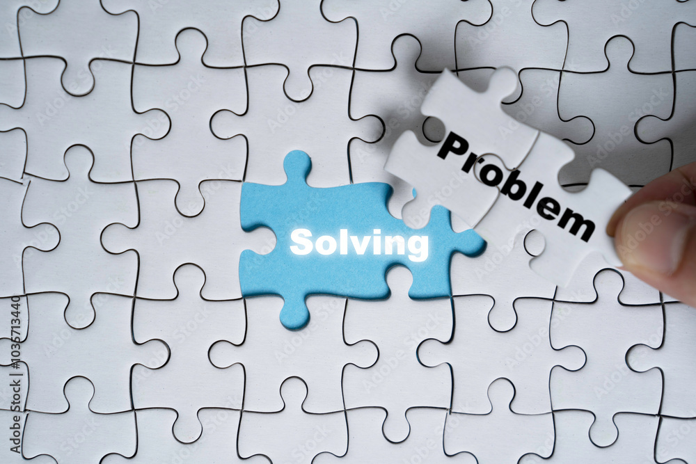Hand move out problem wording on jigsaw and found solving wording for solution concept. Hand move out problem wording on jigsaw and found solving wording for solution concept.