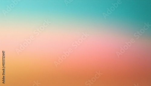 Serene Pastel Gradient Background. Subtle Blue to Peach Ombre Texture for Web Design, Branding, Product Mockups, or Presentations with Gentle Color Transition and Ample Copy Space for Text or Graphics