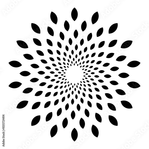 Fibonacci sequence golden spiral illustrate Illustrator format file