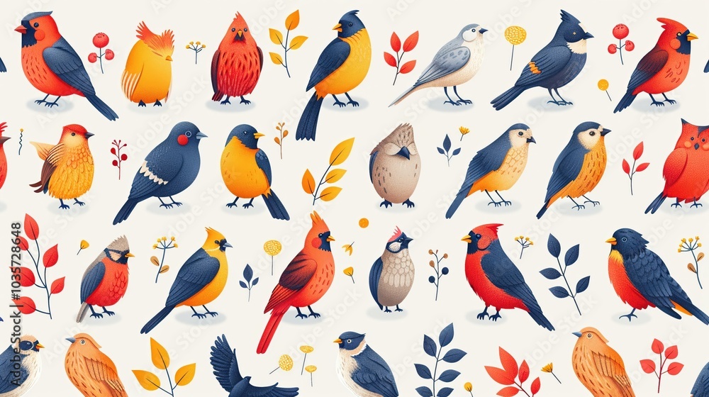 An outline illustration of various animals including birds and mammals An outline illustration of various animals including birds and mammals
