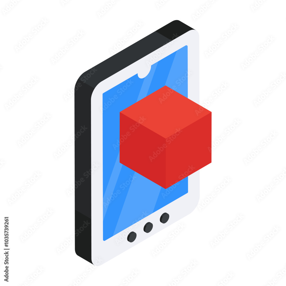 Editable design icon of mobile 3d model
Editable design icon of mobile 3d model