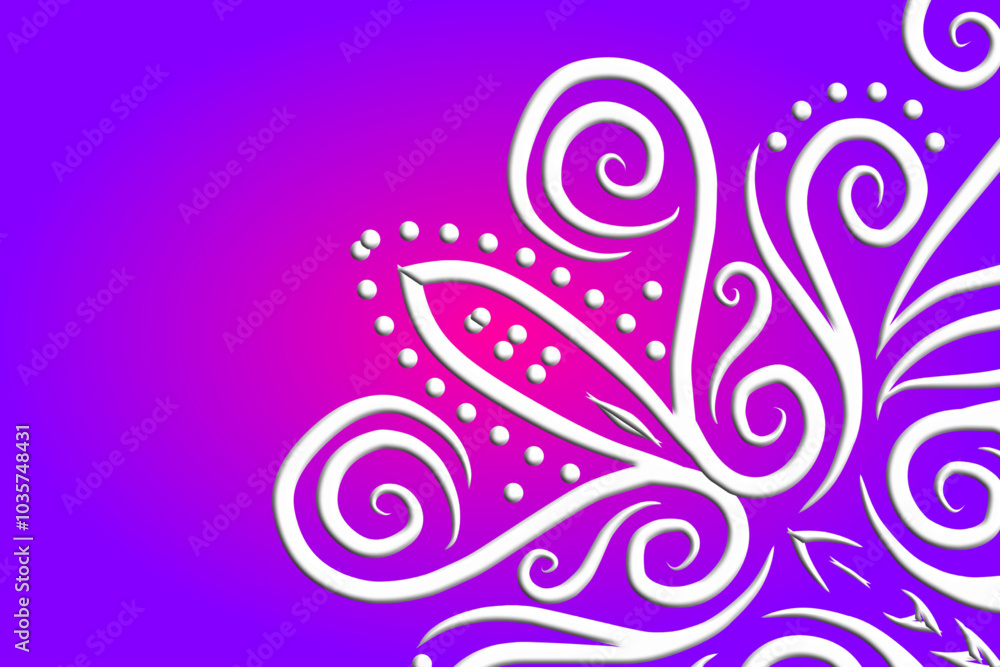 luxury traditional Indonesian Dayak batik design with aesthetic gradient background luxury traditional Indonesian Dayak batik design with aesthetic gradient background