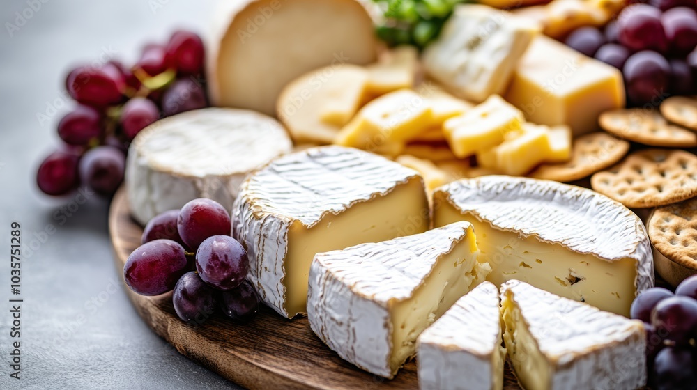 Cheese & Grapes Platter. Cheese & Grapes Platter.