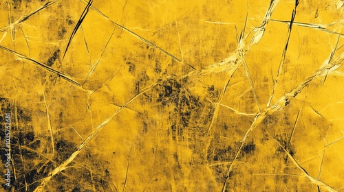 Distressed yellow overlay with a random pattern and gradient background, creating a textured and weathered look. Perfect for adding depth to designs, banners, or wallpapers. 