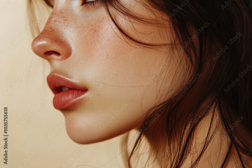 Highlighting Femininity: Woman's Shoulder Close-Up Focus Highlighting Femininity: Woman's Shoulder Close-Up Focus