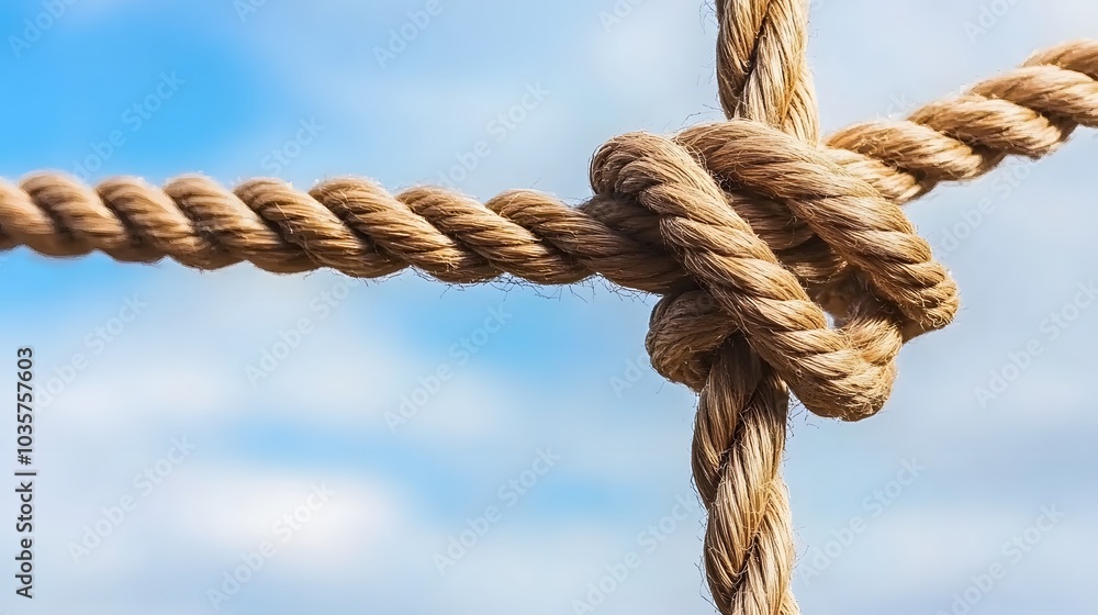 Complex web of interconnected ropes symbolizing intricate business relationships and antitrust challenges, with a focused foreground rope representing the effort to break monopolies Complex web of interconnected ropes symbolizing intricate business relationships and antitrust challenges, with a focused foreground rope representing the effort to break monopolies
