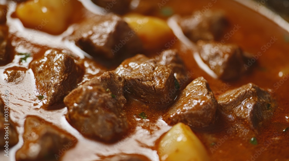 Beef Stew Close-up. Beef Stew Close-up.