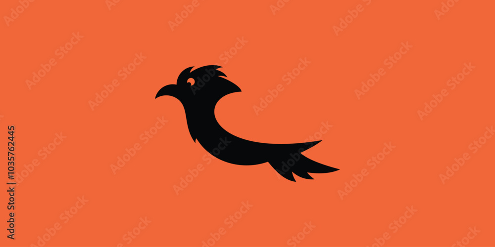 Naklejka premium bird logo with modern concept,vector