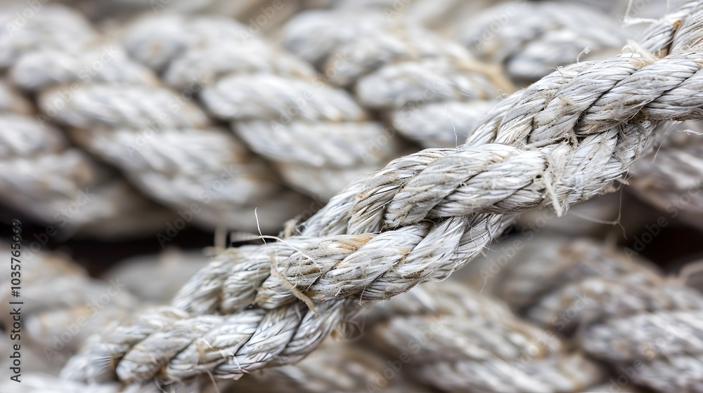 Complex web of interconnected ropes symbolizing intricate business relationships and antitrust challenges, with a focused foreground rope representing the effort to break monopolies Complex web of interconnected ropes symbolizing intricate business relationships and antitrust challenges, with a focused foreground rope representing the effort to break monopolies